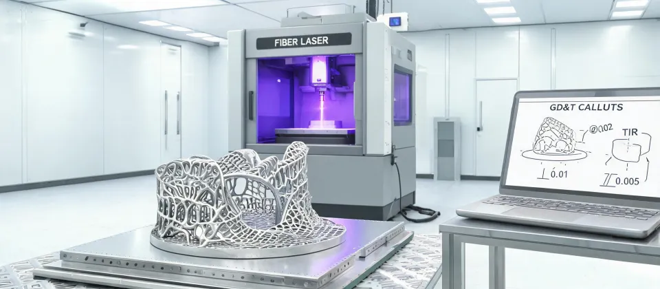 Laser additive manufacturing tooling cell