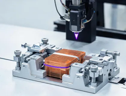 Laser welding fixture